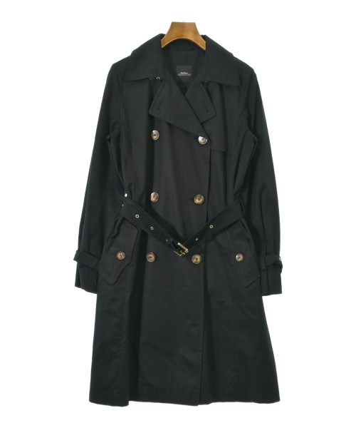 MAX MARA WEEK END LINE(マックスマーラ　ウィークエンドライン)トレンチコート 黒 サイズ:42(M位)/2200682485012