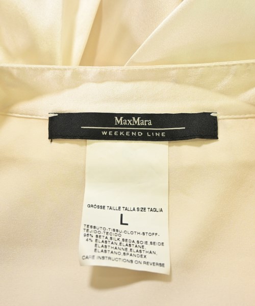 MAX MARA WEEK END LINE（マックスマーラ　ウィークエンドライン）ブラウス 白 サイズ:L レディース/2200682513289
