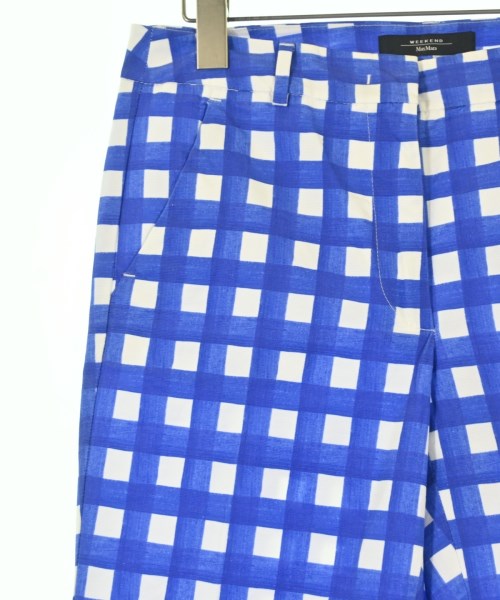 MAX MARA WEEK END LINE（マックスマーラ　ウィークエンドライン）クロップドパンツ 青 サイズ:40(M位) レディース/2200684269030