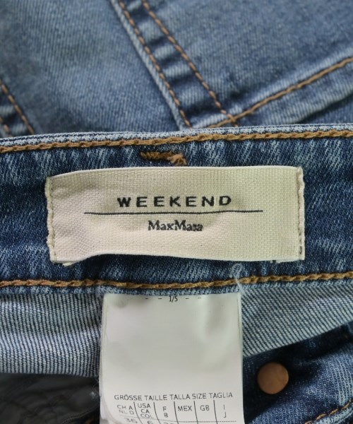 MAX MARA WEEK END LINE（マックスマーラ　ウィークエンドライン）デニムパンツ 青 サイズ:40(M位) レディース/2200684269139