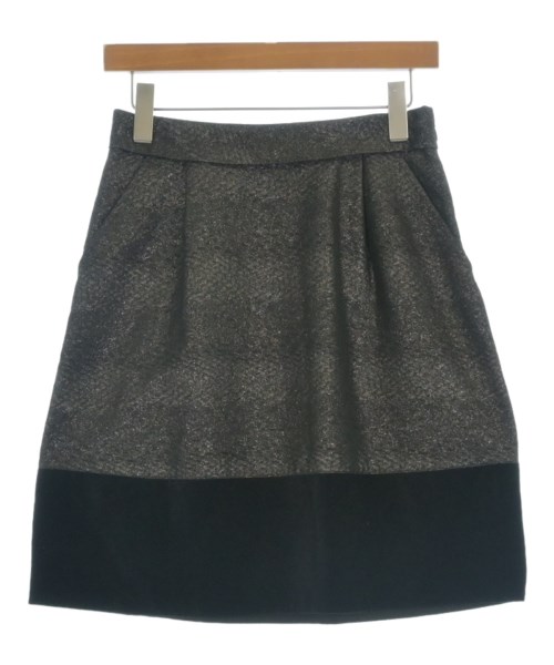 MAX MARA WEEK END LINE(マックスマーラ　ウィークエンドライン)ひざ丈スカート グレー サイズ:38(S位)/2200684368122