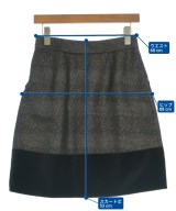 MAX MARA WEEK END LINE（マックスマーラ　ウィークエンドライン）ひざ丈スカート グレー サイズ:38(S位) レディース/2200684368122