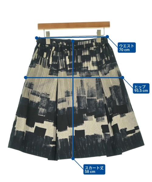 MAX MARA WEEK END LINE（マックスマーラ　ウィークエンドライン）ひざ丈スカート 紺 サイズ:38(S位) レディース/2200684368139