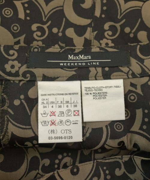 MAX MARA WEEK END LINE（マックスマーラ　ウィークエンドライン）ひざ丈スカート 茶 サイズ:38(S位) レディース/2200684368146