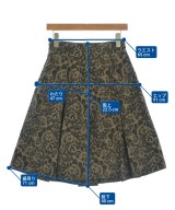 MAX MARA WEEK END LINE（マックスマーラ　ウィークエンドライン）ひざ丈スカート 茶 サイズ:38(S位) レディース/2200684368146