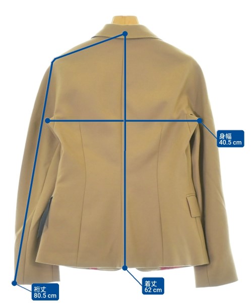 MAX MARA WEEK END LINE（マックスマーラ　ウィークエンドライン）テーラードジャケット ベージュ サイズ:40(M位) レディース/2200687838035