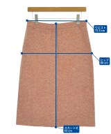 MAX MARA WEEK END LINE（マックスマーラ　ウィークエンドライン）ひざ丈スカート オレンジ サイズ:40(M位) レディース/2200687073061