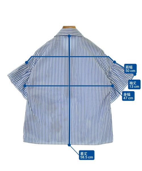 MAX MARA WEEK END LINE（マックスマーラ　ウィークエンドライン）ブラウス 青 サイズ:40(M位) レディース/2200692707050