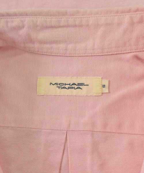 MICHAEL TAPIA（マイケルタピア）カジュアルシャツ ピンク サイズ:S メンズ/2200627521942