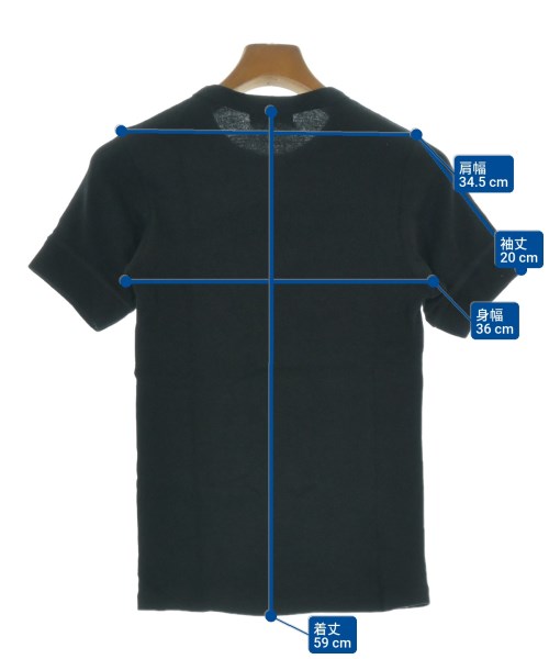 MICHAEL TAPIA（マイケルタピア）Tシャツ・カットソー 黒 サイズ:XS メンズ/2200612077782