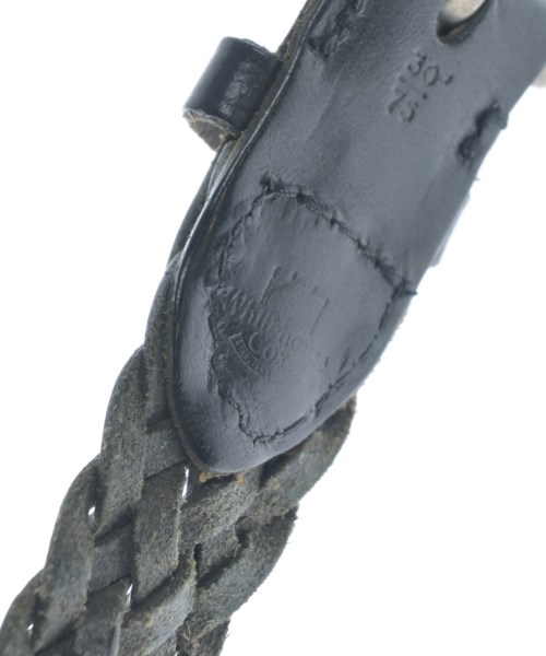 Whitehouse Cox（ホワイトハウスコックス）ベルト 黒 サイズ:75 メンズ/2200617539124