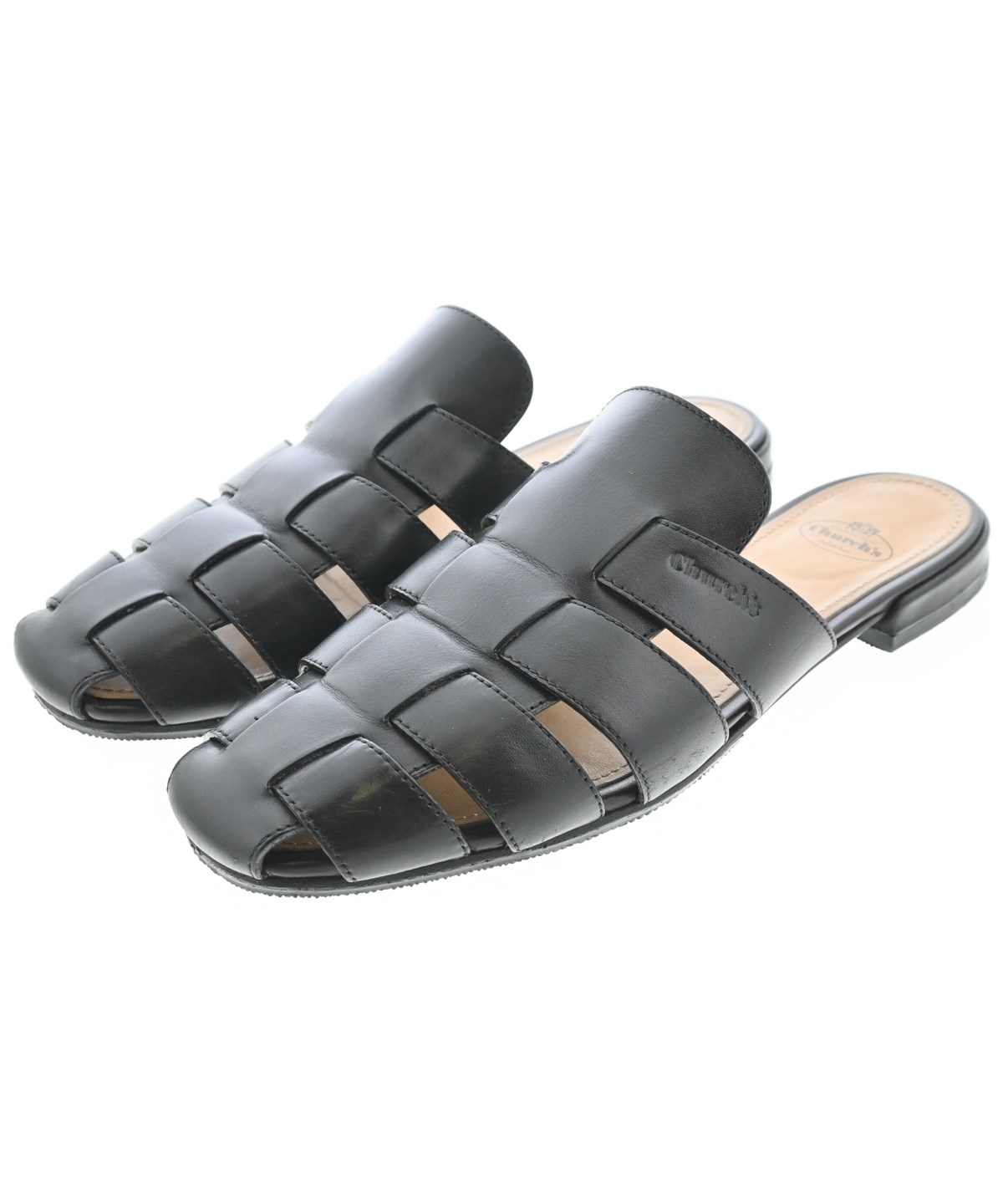 church's サンダル　ブラック Church's（チャーチ）サンダル 黒 サイズ:EU37(23.5cm位