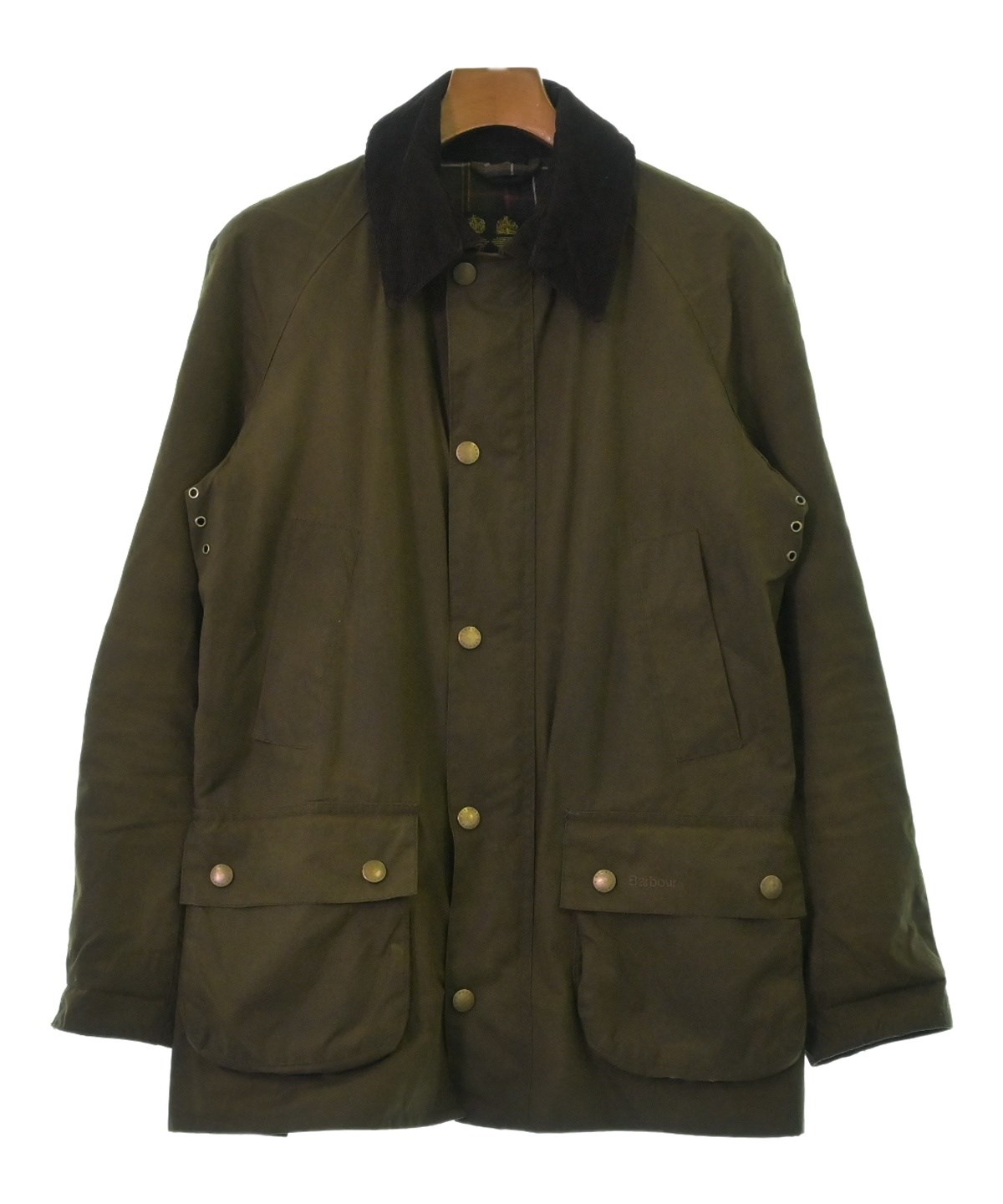 Barbour（バブアー）ステンカラーコート カーキ サイズ:XS メンズ