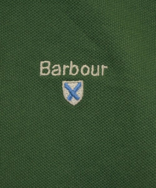 Barbour（バブアー）ポロシャツ 緑 サイズ:S メンズ/2200620832069