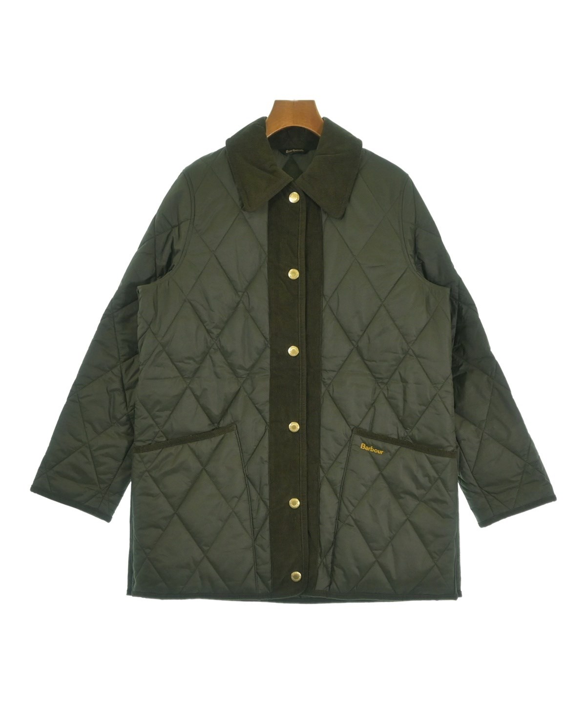 Barbour（バブアー）ステンカラーコート カーキ サイズ:36(XS位