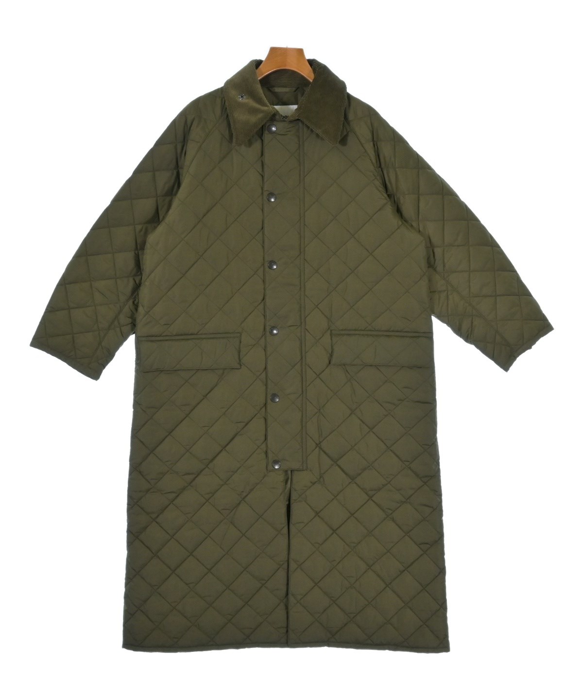 Barbour（バブアー）ダウンコート カーキ サイズ:36(XS位) レディース