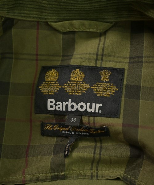 Barbour（バブアー）ブルゾン 緑 サイズ:36(S位) メンズ/2200639860015