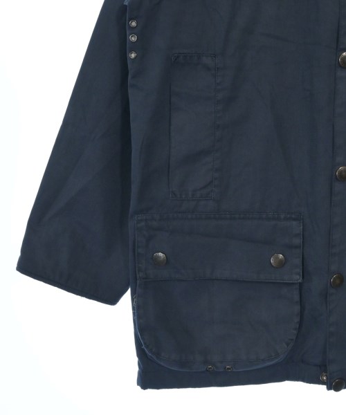 Barbour（バブアー）ステンカラーコート 紺 サイズ:S レディース/2200644804028