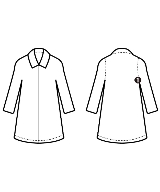 Barbour（バブアー）ステンカラーコート 紺 サイズ:S レディース/2200644804028