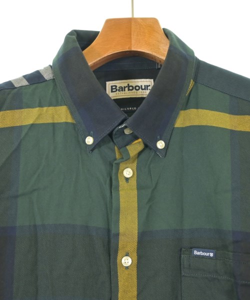 Barbour（バブアー）カジュアルシャツ 緑 サイズ:L メンズ/2200617193104