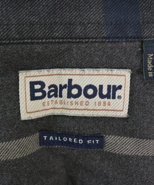 Barbour（バブアー）カジュアルシャツ グレー サイズ:XL メンズ/2200617193111