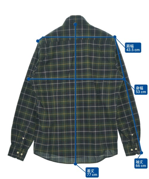 Barbour（バブアー）カジュアルシャツ 紺 サイズ:M メンズ/2200623220061