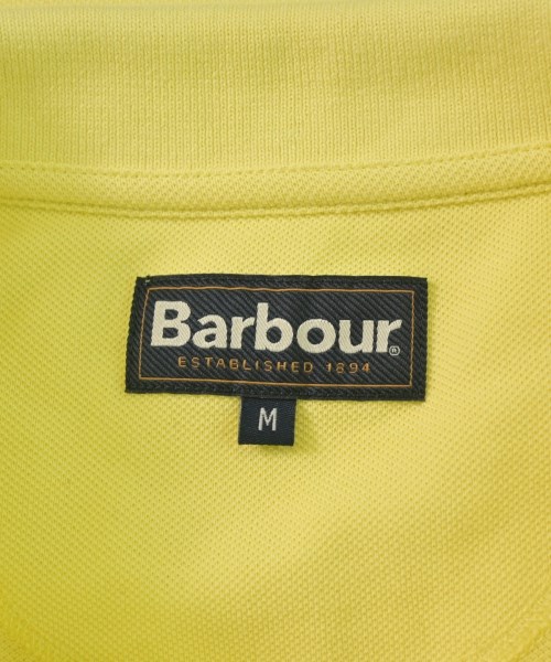 Barbour（バブアー）ポロシャツ 黄 サイズ:M メンズ/2200627975035