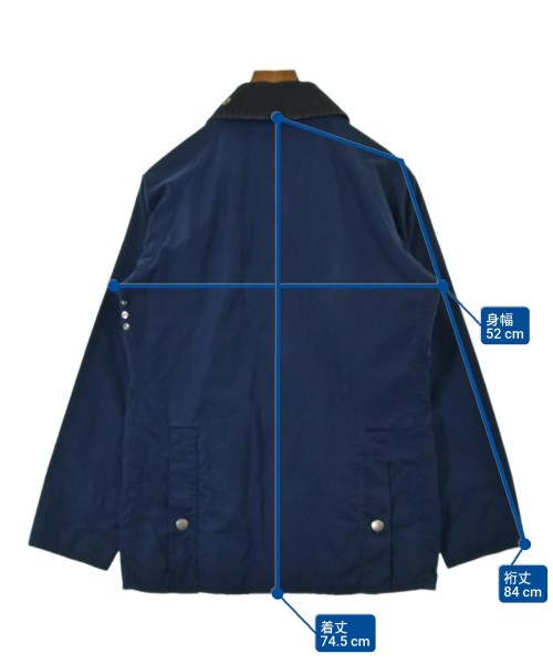 Barbour（バブアー）ミリタリーブルゾン 青 サイズ:S メンズ/2200618244065
