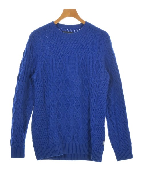 Barbour(バブアー)ニット・セーター 青 サイズ:S/2200673383013