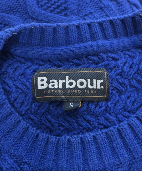 Barbour（バブアー）ニット・セーター 青 サイズ:S メンズ/2200673383013