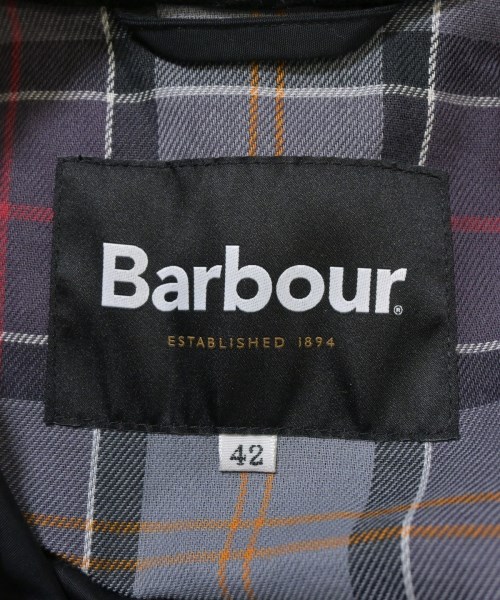 Barbour（バブアー）ステンカラーコート 黒 サイズ:42(M位) レディース/2200679606031