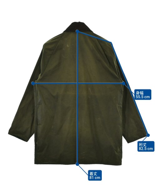 Barbour（バブアー）ミリタリーブルゾン カーキ サイズ:-(L位) メンズ/2200694665051