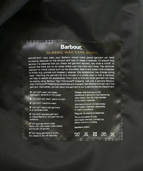Barbour（バブアー）その他 黒 サイズ:M メンズ/2200698454019