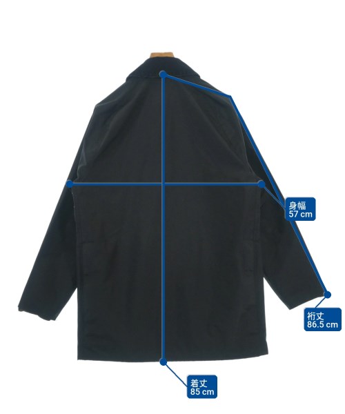 Barbour（バブアー）ステンカラーコート 黒 サイズ:40(M位) メンズ/2200700782048
