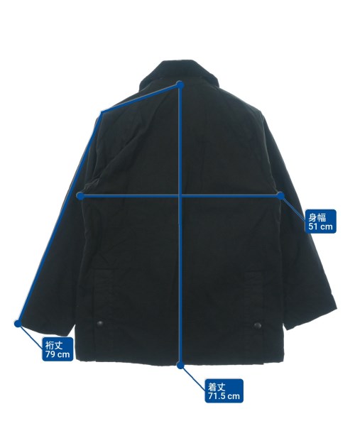 Barbour（バブアー）ブルゾン 黒 サイズ:38(M位) メンズ/2200654742082