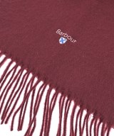 Barbour（バブアー）マフラー 赤 サイズ:- メンズ/2200650122079