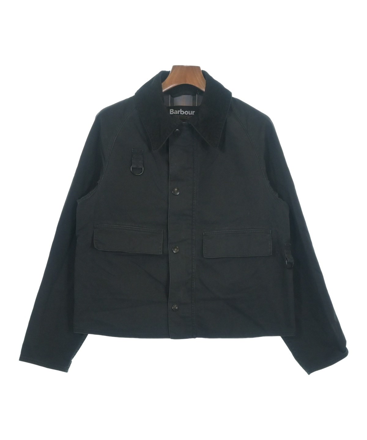 Barbour（バブアー）ミリタリーブルゾン 紺 サイズ:M メンズ