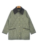 Barbour（バブアー）ダウンコート カーキ サイズ:34(XXS位) レディース/2200653960012
