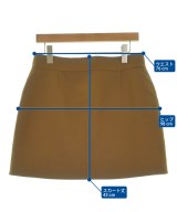 Barbour（バブアー）ミニスカート 黄 サイズ:10(M位) レディース/2200656872060