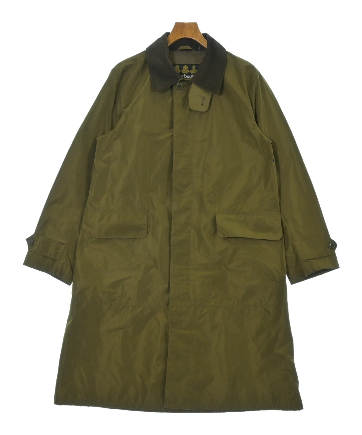 Barbour ステンカラーコート38 オリーブカラー綺麗。兼用可　本日まで掲載 Barbour（バブアー） ステンカラーコート コート Barbour EXMOOR
