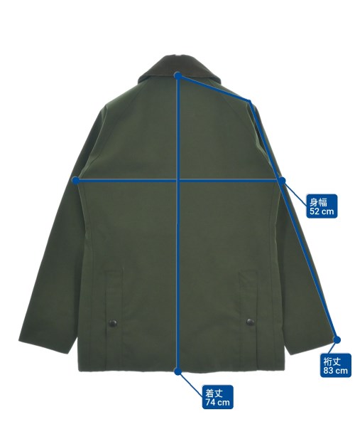Barbour（バブアー）ステンカラーコート カーキ サイズ:36(XS位) レディース/2200659980014