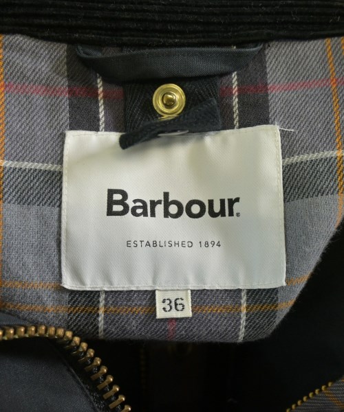 Barbour（バブアー）ステンカラーコート 黒 サイズ:36(S位) メンズ/2200660161013