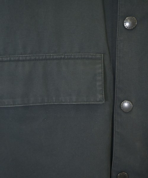 Barbour（バブアー）ステンカラーコート 黒 サイズ:36(S位) メンズ/2200660161013