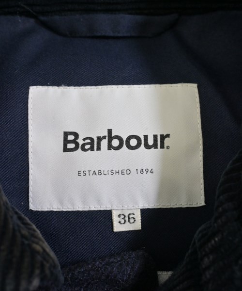 Barbour（バブアー）ステンカラーコート 紺 サイズ:36(M位) メンズ/2200707493022
