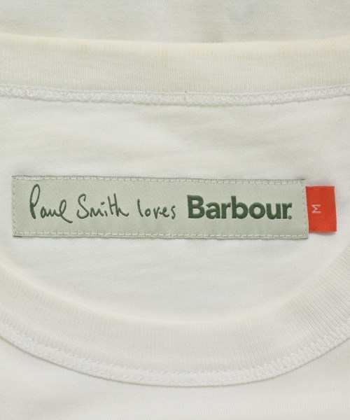 Barbour（バブアー）Tシャツ・カットソー 白 サイズ:M メンズ/2200713002034