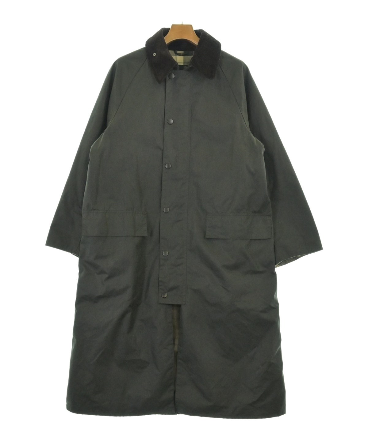 美品　Barbour セージグリーン　ロングコート 40\