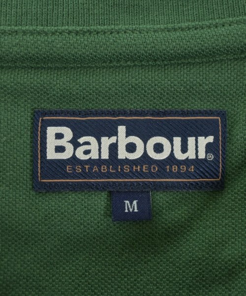 Barbour（バブアー）ポロシャツ 緑 サイズ:M メンズ/2200718805036