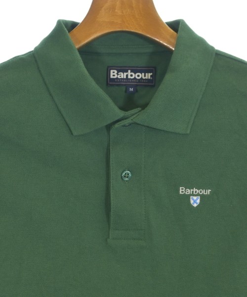 Barbour（バブアー）ポロシャツ 緑 サイズ:M メンズ/2200718805036