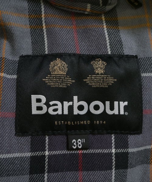 Barbour（バブアー）ミリタリーブルゾン 黒 サイズ:38(M位) メンズ/2200646386010