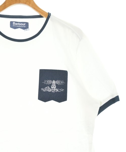 Barbour（バブアー）Tシャツ・カットソー 白 サイズ:XL メンズ/2200647371053